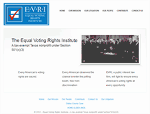 Tablet Screenshot of equalvotingrights.org